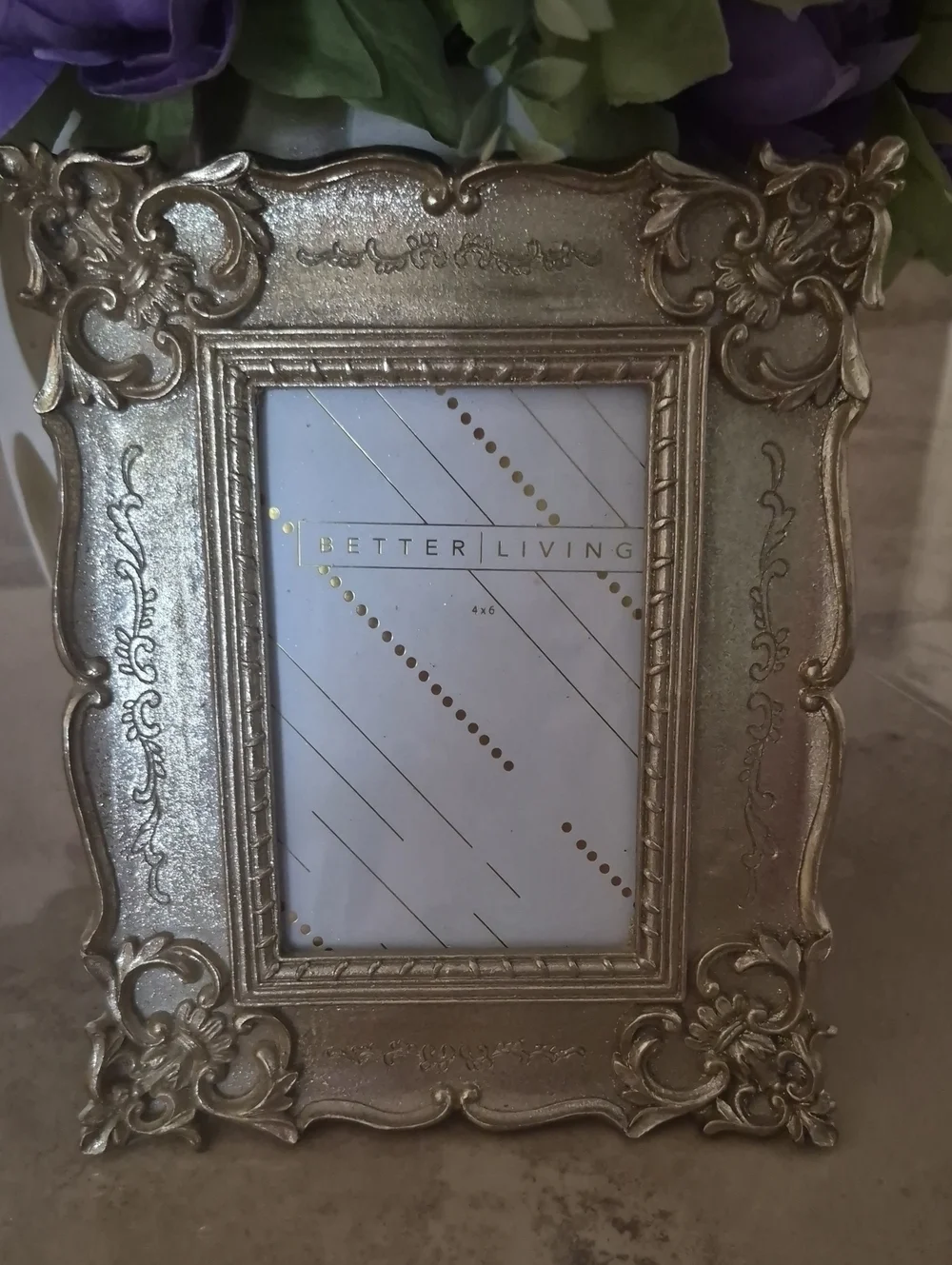 Ornate Gold Picture Frame